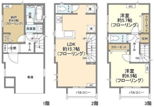 Kolet中浦和の物件間取画像